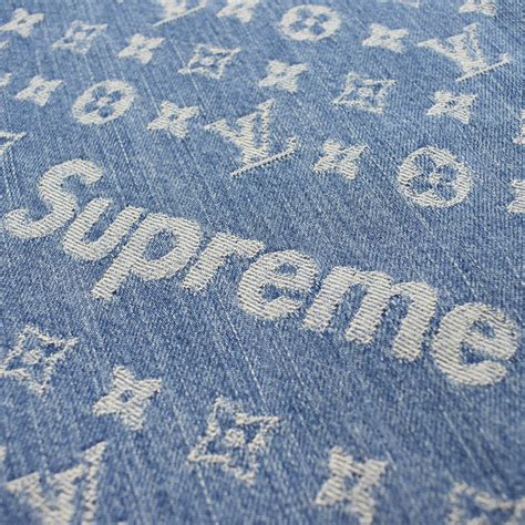 lv supreme fabric|supreme x louis vuitton collection.